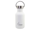 Laken Basic Steel 500 ml borraccia - White