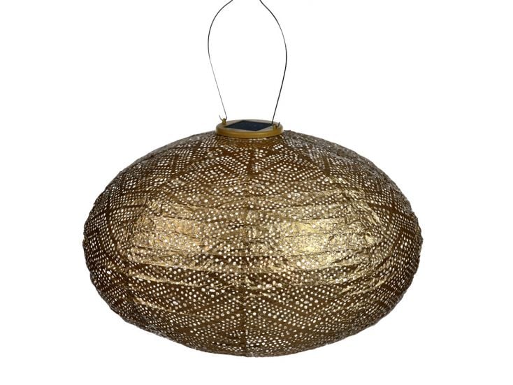 Lumiz Ikat Oval 40 lampioncino a energia solare