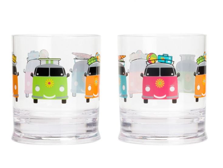 Flamefield Camper Smiles set di bicchieri