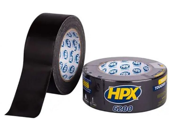 HPX nastro telato nero 6200 48 mm x 50 m