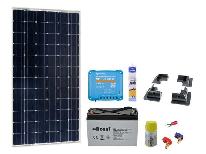 Victron 150 W AGM set pannello fotovoltaico